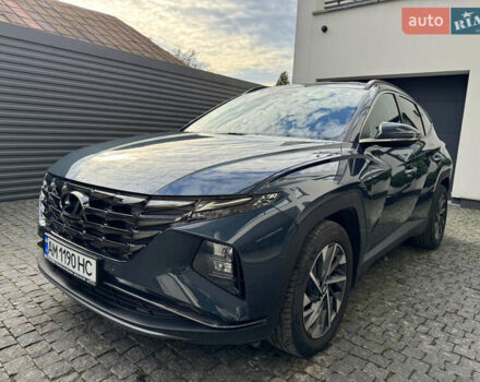 Хендай Туксон 2022 в Житомире на Automoto.ua Синий Хендай Туксон, объемом двигателя 1.6 л и пробегом 45 тыс. км за 32000 $, фото 2 на Automoto.ua
