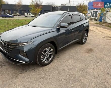 Синий Хендай Туксон, объемом двигателя 2 л и пробегом 21 тыс. км за 30500 $, фото 3 на Automoto.ua