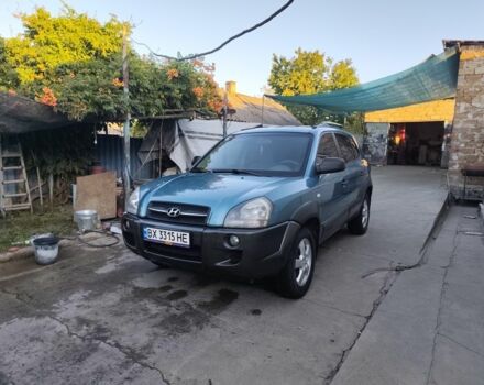 Синій Хендай Туксон, об'ємом двигуна 2 л та пробігом 380 тис. км за 6000 $, фото 1 на Automoto.ua