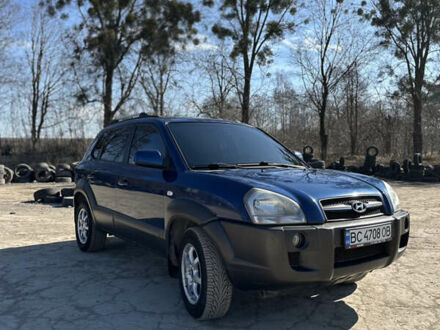 Хендай Туксон 2005 у Львові на Automoto.ua Синій Хендай Туксон, об'ємом двигуна 2 л та пробігом 218 тис. км за 7600 $, фото 1 на Automoto.ua