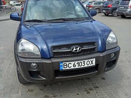 Хендай Туксон 2005 в Старом Самборе на Automoto.ua Синий Хендай Туксон, объемом двигателя 2 л и пробегом 246 тыс. км за 8350 $, фото 1 на Automoto.ua