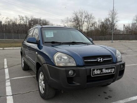 Синій Хендай Туксон, об'ємом двигуна 2 л та пробігом 222 тис. км за 7300 $, фото 1 на Automoto.ua