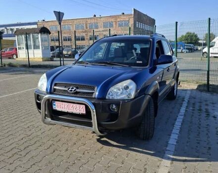 Синій Хендай Туксон, об'ємом двигуна 2 л та пробігом 158 тис. км за 8500 $, фото 1 на Automoto.ua