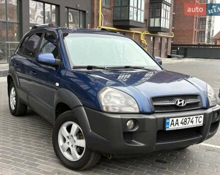Синий Хендай Туксон, объемом двигателя 1.98 л и пробегом 163 тыс. км за 7990 $, фото 1 на Automoto.ua
