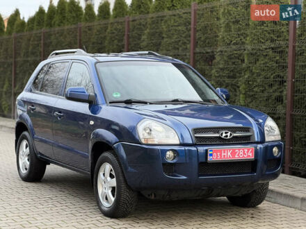 Синій Хендай Туксон, об'ємом двигуна 2 л та пробігом 185 тис. км за 7700 $, фото 1 на Automoto.ua