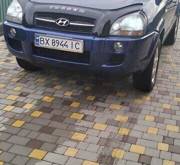 Синий Хендай Туксон, объемом двигателя 1.98 л и пробегом 216 тыс. км за 8500 $, фото 1 на Automoto.ua