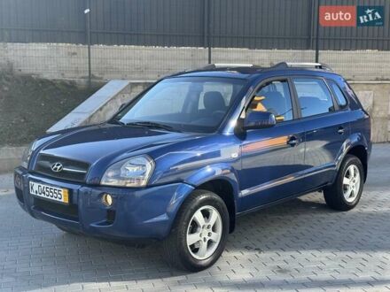 Синий Хендай Туксон, объемом двигателя 1.98 л и пробегом 178 тыс. км за 8700 $, фото 1 на Automoto.ua