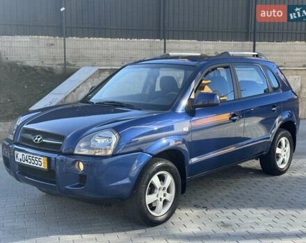 Синий Хендай Туксон, объемом двигателя 1.98 л и пробегом 178 тыс. км за 8700 $, фото 1 на Automoto.ua