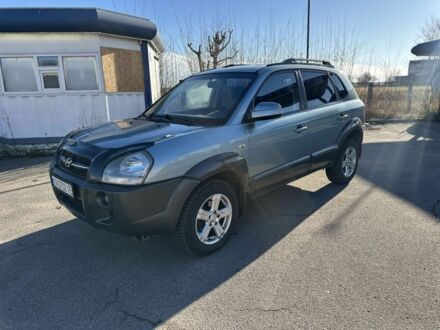 Синий Хендай Туксон, объемом двигателя 2 л и пробегом 187 тыс. км за 8200 $, фото 1 на Automoto.ua