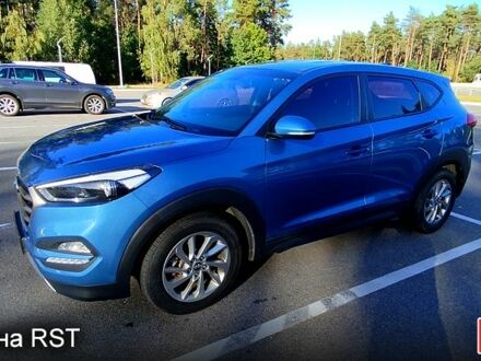 Хендай Туксон 2015 в Киеве на Automoto.ua Синий Хендай Туксон, объемом двигателя 2 л и пробегом 112 тыс. км за 17200 $, фото 1 на Automoto.ua