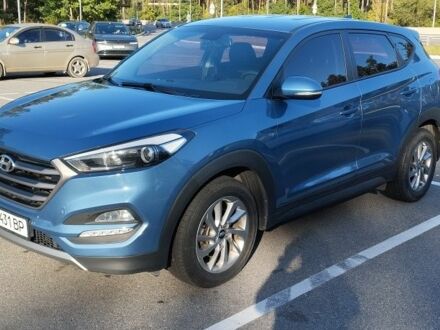 Синій Хендай Туксон, об'ємом двигуна 2 л та пробігом 112 тис. км за 17200 $, фото 1 на Automoto.ua
