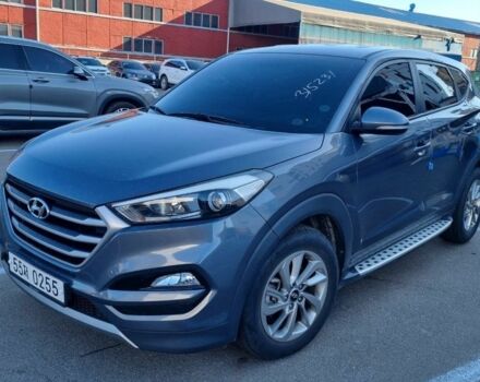Синий Хендай Туксон, объемом двигателя 2 л и пробегом 153 тыс. км за 16500 $, фото 1 на Automoto.ua