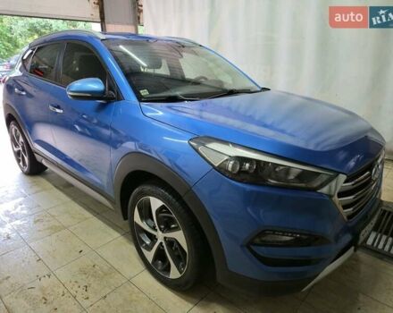 Синій Хендай Туксон, об'ємом двигуна 1.59 л та пробігом 136 тис. км за 14300 $, фото 1 на Automoto.ua