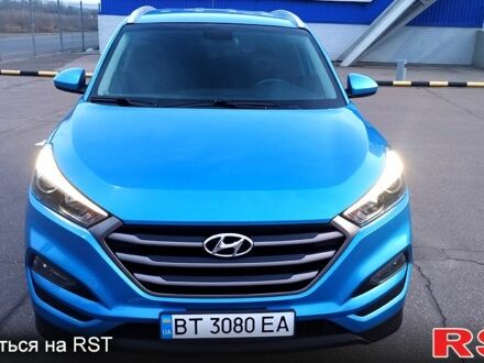Хендай Туксон 2016 у Одесі на Automoto.ua Синій Хендай Туксон, об'ємом двигуна 20 л та пробігом 105 тис. км за 15500 $, фото 1 на Automoto.ua