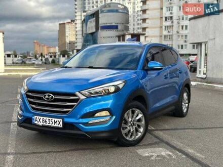 Хендай Туксон 2016 в Киеве на Automoto.ua Синий Хендай Туксон, объемом двигателя 2 л и пробегом 150 тыс. км за 16200 $, фото 1 на Automoto.ua
