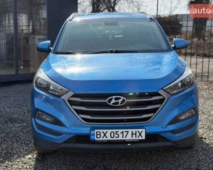 Синій Хендай Туксон, об'ємом двигуна 2 л та пробігом 239 тис. км за 13500 $, фото 1 на Automoto.ua