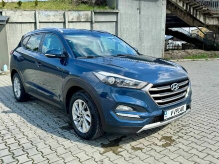 Хендай Туксон 2017 в Дрогобыче на Automoto.ua Синий Хендай Туксон, объемом двигателя 1.7 л и пробегом 159 тыс. км за 16300 $, фото 1 на Automoto.ua