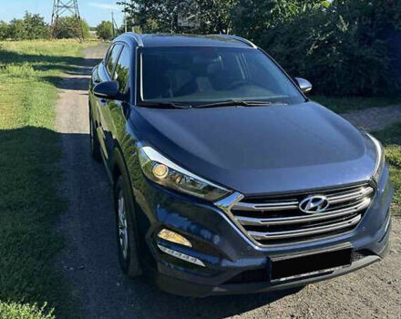 Синій Хендай Туксон, об'ємом двигуна 2 л та пробігом 90 тис. км за 21500 $, фото 1 на Automoto.ua