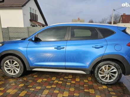 Хендай Туксон 2017 в Харькове на Automoto.ua Синий Хендай Туксон, объемом двигателя 2 л и пробегом 86 тыс. км за 19499 $, фото 1 на Automoto.ua