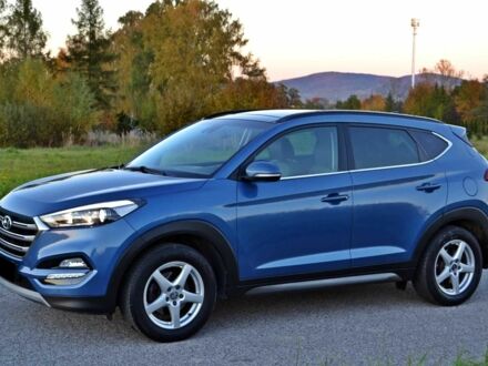 Хендай Туксон 2017 в Киеве на Automoto.ua Синий Хендай Туксон, объемом двигателя 1.6 л и пробегом 96 тыс. км за 9600 $, фото 1 на Automoto.ua