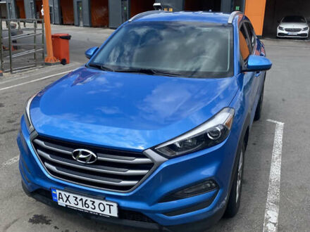 Синій Хендай Туксон, об'ємом двигуна 2 л та пробігом 121 тис. км за 17600 $, фото 1 на Automoto.ua