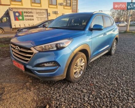 Синій Хендай Туксон, об'ємом двигуна 2 л та пробігом 164 тис. км за 15500 $, фото 1 на Automoto.ua