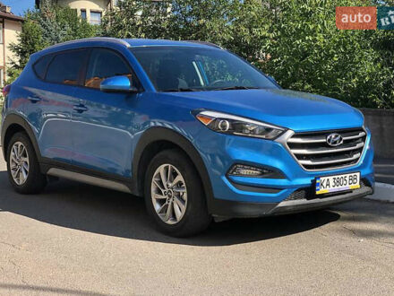 Хендай Туксон 2018 в Киеве на Automoto.ua Синий Хендай Туксон, объемом двигателя 2 л и пробегом 118 тыс. км за 23000 $, фото 1 на Automoto.ua