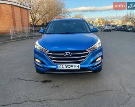 Синій Хендай Туксон, об'ємом двигуна 2 л та пробігом 125 тис. км за 14000 $, фото 1 на Automoto.ua