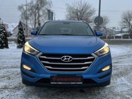 Синій Хендай Туксон, об'ємом двигуна 2 л та пробігом 168 тис. км за 15999 $, фото 1 на Automoto.ua
