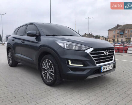 Синий Хендай Туксон, объемом двигателя 2 л и пробегом 145 тыс. км за 21600 $, фото 1 на Automoto.ua