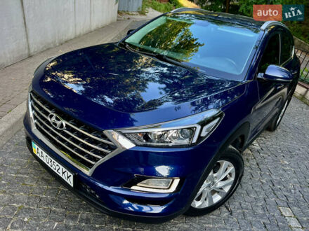 Хендай Туксон 2019 у Києві на Automoto.ua Синій Хендай Туксон, об'ємом двигуна 2 л та пробігом 55 тис. км за 20900 $, фото 1 на Automoto.ua