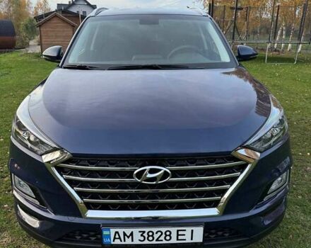 Синій Хендай Туксон, об'ємом двигуна 2 л та пробігом 43 тис. км за 24000 $, фото 1 на Automoto.ua