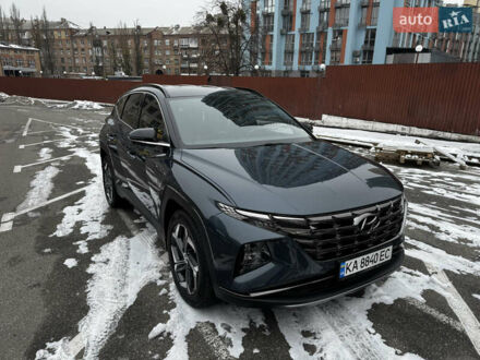 Хендай Туксон 2021 в Киеве на Automoto.ua Синий Хендай Туксон, объемом двигателя 1.6 л и пробегом 48 тыс. км за 36900 $, фото 1 на Automoto.ua