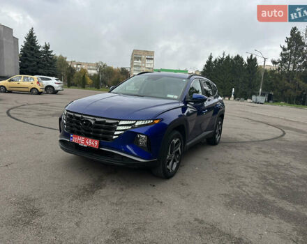 Синий Хендай Туксон, объемом двигателя 2.5 л и пробегом 48 тыс. км за 23900 $, фото 1 на Automoto.ua
