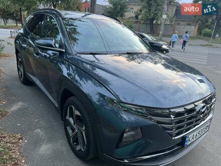 Синий Хендай Туксон, объемом двигателя 2 л и пробегом 77 тыс. км за 27900 $, фото 1 на Automoto.ua