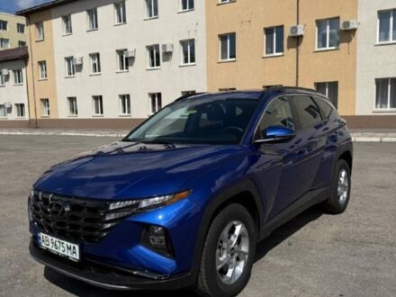 Синий Хендай Туксон, объемом двигателя 2.5 л и пробегом 92 тыс. км за 23800 $, фото 1 на Automoto.ua