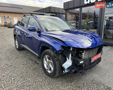 Синий Хендай Туксон, объемом двигателя 2.5 л и пробегом 45 тыс. км за 15900 $, фото 1 на Automoto.ua