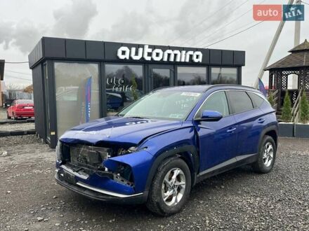 Синий Хендай Туксон, объемом двигателя 2.5 л и пробегом 82 тыс. км за 15900 $, фото 1 на Automoto.ua