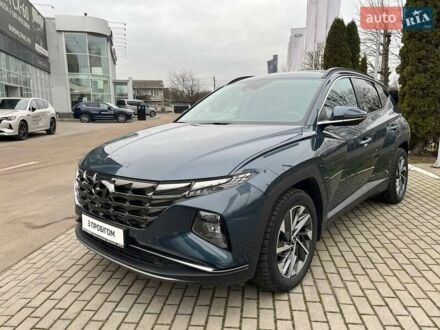 Синий Хендай Туксон, объемом двигателя 1.6 л и пробегом 49 тыс. км за 30834 $, фото 1 на Automoto.ua