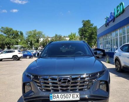 Синий Хендай Туксон, объемом двигателя 2 л и пробегом 15 тыс. км за 28057 $, фото 1 на Automoto.ua
