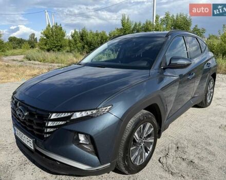 Синий Хендай Туксон, объемом двигателя 2 л и пробегом 30 тыс. км за 26000 $, фото 1 на Automoto.ua
