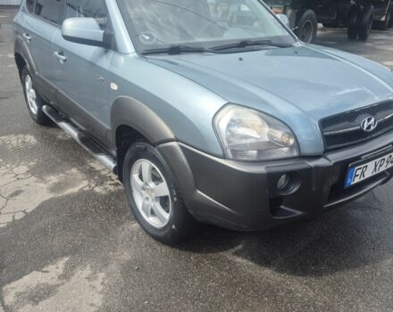 Зеленый Хендай Туксон, объемом двигателя 2 л и пробегом 190 тыс. км за 5000 $, фото 16 на Automoto.ua