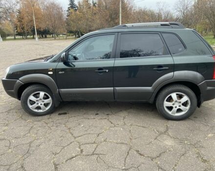 Зеленый Хендай Туксон, объемом двигателя 2 л и пробегом 200 тыс. км за 8500 $, фото 8 на Automoto.ua