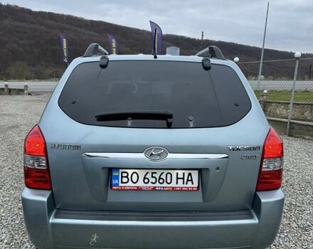 Зеленый Хендай Туксон, объемом двигателя 2 л и пробегом 190 тыс. км за 8450 $, фото 13 на Automoto.ua