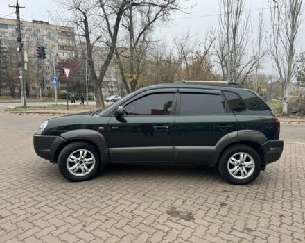Зеленый Хендай Туксон, объемом двигателя 2.7 л и пробегом 250 тыс. км за 7850 $, фото 3 на Automoto.ua