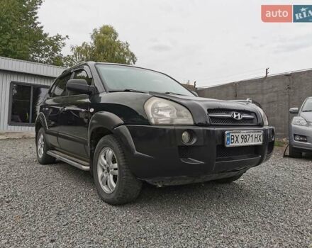 Зеленый Хендай Туксон, объемом двигателя 1.98 л и пробегом 363 тыс. км за 7400 $, фото 3 на Automoto.ua