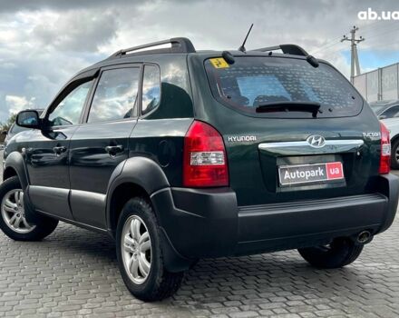 Зеленый Хендай Туксон, объемом двигателя 2 л и пробегом 223 тыс. км за 8540 $, фото 8 на Automoto.ua