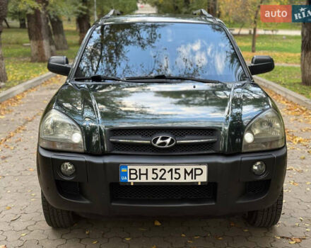 Хендай Туксон 2007 в Одессе на Automoto.ua Зеленый Хендай Туксон, объемом двигателя 1.98 л и пробегом 180 тыс. км за 6700 $, фото 2 на Automoto.ua