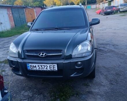 Зеленый Хендай Туксон, объемом двигателя 2 л и пробегом 189 тыс. км за 8500 $, фото 3 на Automoto.ua