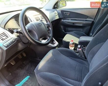 Зеленый Хендай Туксон, объемом двигателя 2 л и пробегом 203 тыс. км за 7800 $, фото 3 на Automoto.ua